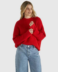 Knitwear: Romee Knit - Poppy Red