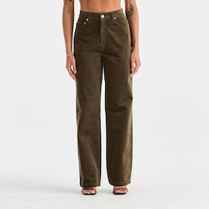 Riders By Lee: Hi Wide Jean - Deep Olive