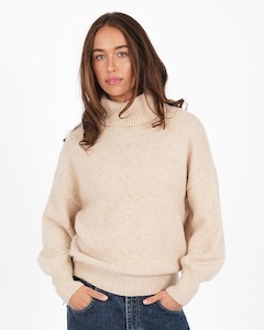 Cable Knit Jumper - Oat
