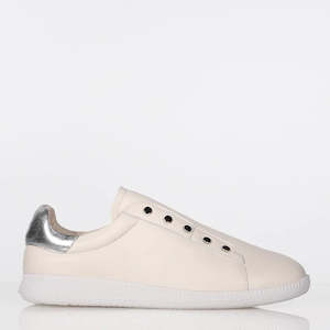 Shoe Sale: Pascoe - Cream Pop of Silver