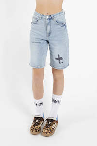 Take It Easy Shorts Trio - Washed Blue
