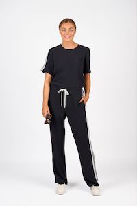 Knewe: Universal Jumpsuit - Ink/Off White