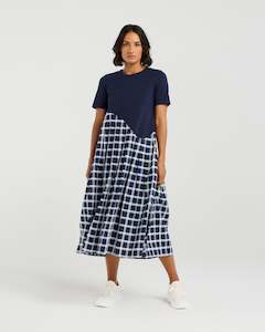 Lee Dress - Midnight Weave EA9032A