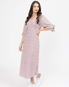 Madrid Dress / Dusk Petal