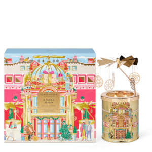 A Tahaa Affair Vanilla Caramel - 380g Candle & Spinning Carousel