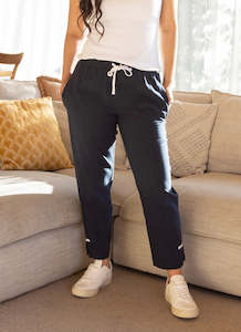 Checker Pant - Ink/White