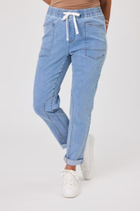 Caleb Relaxed Jogger - Light Blue