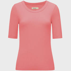Mezz tee- Sunset Coral