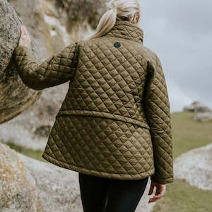 Melissa Quilt Jacket - Loden