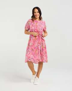 Seduce: Joana Dress - Whimsy Swirl