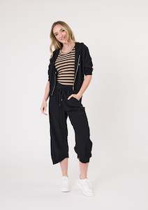 Lemon Tree: Larissa Pant - Black