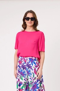 Bettina Top - Fuchsia