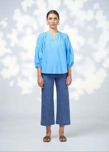 Loobies Story: Gaia Blouse - Azure Blue