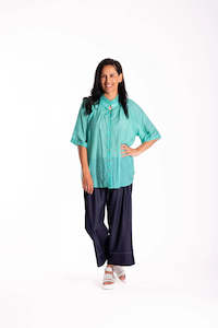 Delight Blouse - Seafoam