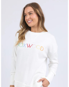 Simplified Confetti Crew /  Vintage White