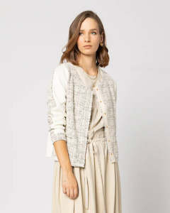 Coats 1: Jack-Car  Jacket - Ivory Combo