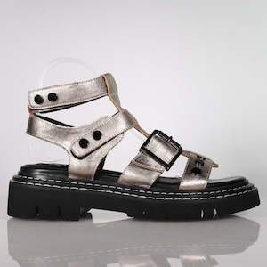 Sandals: Cove - Rose Gold/Pewter Hardware