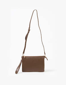 Bags Wallets: Frankie Multi Pouch Bag / Espresso