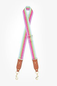 Bag Straps: Bag Strap- Thin Candy Stripe