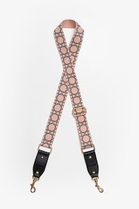 Bag Straps: Bag Strap - Diamond Blush & Teal