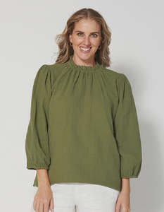 Emilia Top - Seaweed