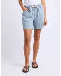 Holly Stripe Shorts / Blue