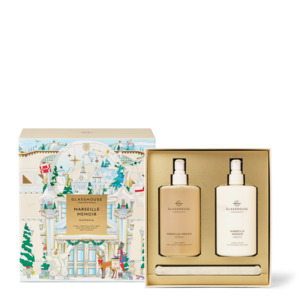Glasshouse Fragrances Circa: Marseille Memoir Hand Care Duo Set - Christmas