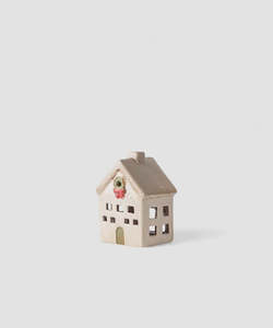 Homeware: Alsace Tea Light Villa Christmas Stone
