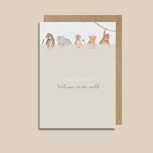 Welcome to the World Card