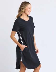 Bay Tape Dress / Black