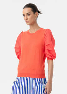 Shirts Blouses: Joanne Top - Orange