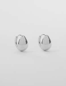 Tear Drop Silver Earring