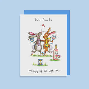 All: Best Friends making up for lost wine