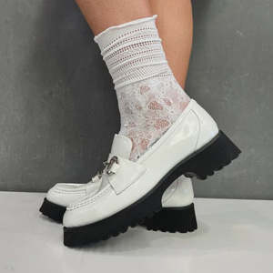 The Loafer Sock - White