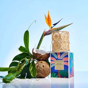 Glasshouse Fragrances Circa: 380g Candle - Lagoon Afternoon - Sea Salt & Beach Rose