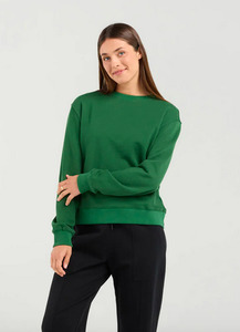 Gabriella Side Panel Sweat - Treetop Green