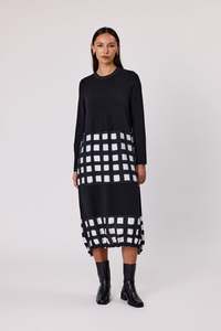 Frame Mixed Dress - Frame Print Mix