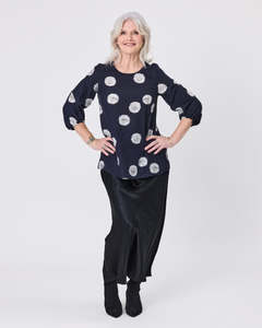 Annette Top / Black Dot