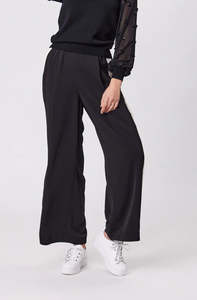 Lemon Tree: Darla Pant - Black/Cream
