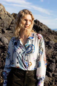 Neris: Gaia Shirt - Paisley