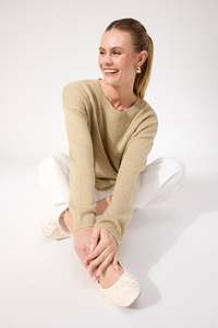 Salla Sparkle Jumper - Gold