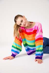 Haven: Niseko Jumper - Rainbow