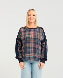 Seduce: Theresa Top - Classic Plaid