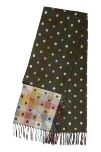 Haven: Columbus Spot Scarf - Olive