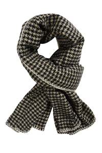 Cassidy Houndstooth Scaft - Charcoal