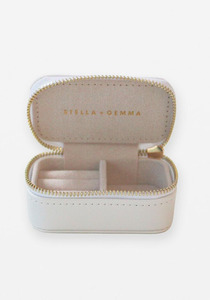 Small Rectangle Jewel Box - Milk