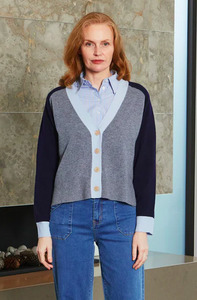 Kingsland Cardigan - Charcoal Mix