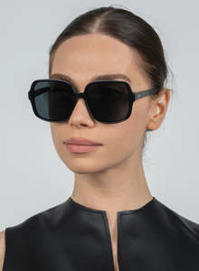 Annie Sunglasses / Black Smoke