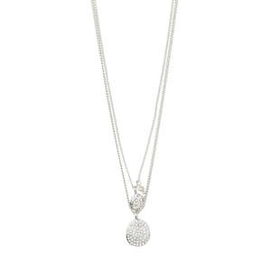 Shift  Necklace 2-1 Set - Silver Plated