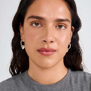 Pilgrim Jewellery: Nova Earrings - Silver Plated